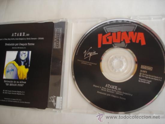 CDs de m&uacute;sica: IGUANA   ATAME  PROMO CD-SINGLE - Foto 2