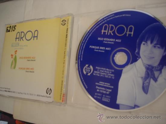 CDs de m&uacute;sica: AROA   SIGO ESTANDO ALLI  CD-SINGLE - Foto 2