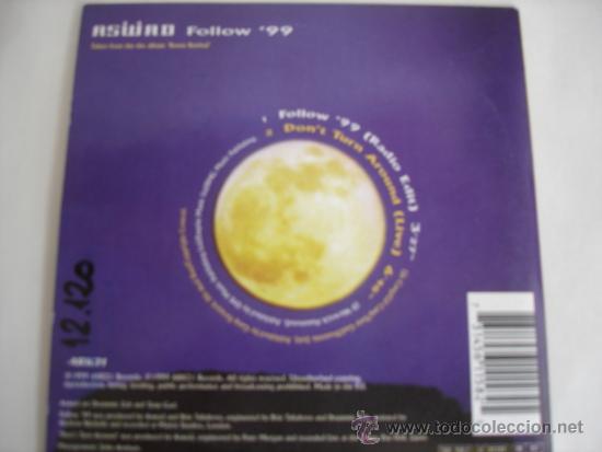 CDs de m&uacute;sica: ASWAD   FOLLOW &acute;99  CD-SINGLE - Foto 2