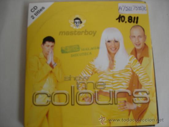 CDs de m&uacute;sica: MASTERBOY   SHOW ME COLOURS  CD-SINGLE 1+1 - Foto 1