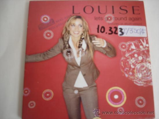 CDs de m&uacute;sica: LOUISE   LETS GO ROUND AGAIN  CD-SINGLE 1+1 - Foto 1