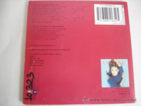 CDs de m&uacute;sica: LOUISE   LETS GO ROUND AGAIN  CD-SINGLE 1+1 - Foto 2