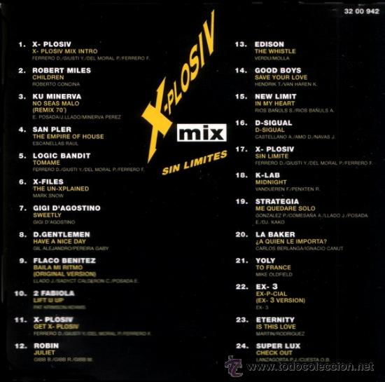 CDs de m&uacute;sica: Various ?&ndash; X-Plosiv Mix (Sin Limites)  CD - Foto 2