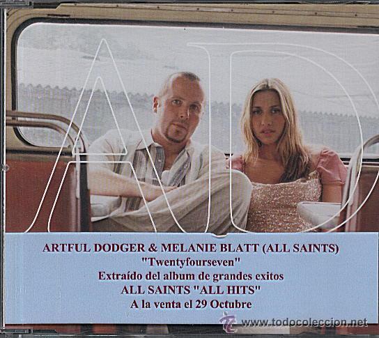 CDs de m&uacute;sica: ARTFUL DODGER & MELANIE BLATT / Twentyfourseven (4 Versiones) (CD Single 2001) - Foto 1