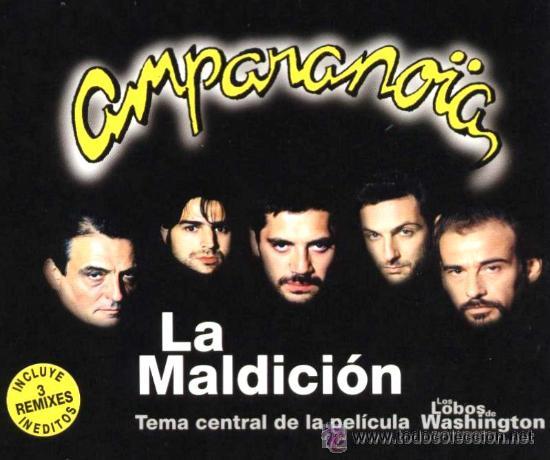 CDs de m&uacute;sica: AMPARANOIA LA MALDICION CD SINGLE 3 REMIXES INEDITOS - Foto 1