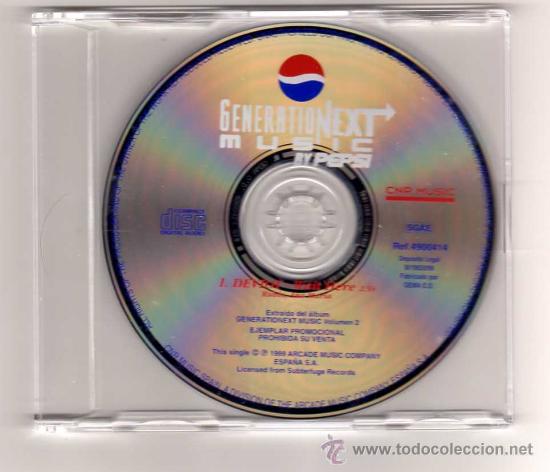 CDs de m&uacute;sica: DEVIOT WAIT HERE CD SINGLE GENERAION NEXT MUSIC BY PEPSI - Foto 1