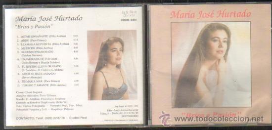 CDs de Musique: MAR&Iacute;A JOS&Eacute; HURTADO. BRISA Y PASI&Oacute;N   CD-SOLESP-179