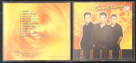 CDs de m&uacute;sica: ARENA. SENTIR&Aacute;S   CD-GRUPESP-103 - Foto 1