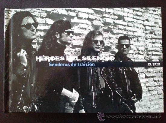 CDs de m&uacute;sica: H&Eacute;ROES DEL SILENCIO, SENDEROS DE TRAICI&Oacute;N - LIBRO CON CD - Foto 1