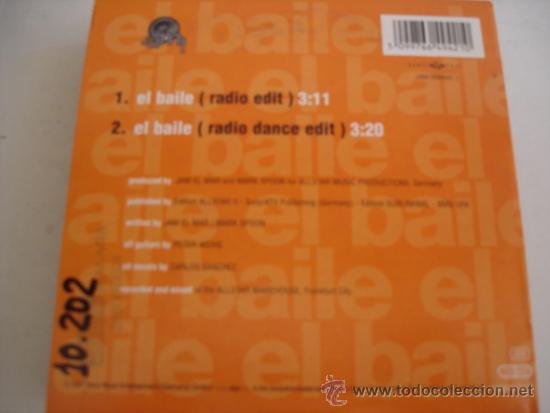CDs de m&uacute;sica: JAM & SPOON   EL BAILE  CD-SINGLE 1+1 - Foto 2