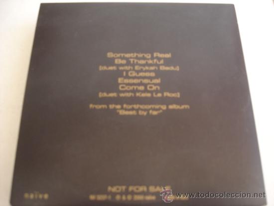 CDs de m&uacute;sica: OMAR   SOMETHING REAL  PROMO CD-MAXI 5 TRACKS - Foto 2