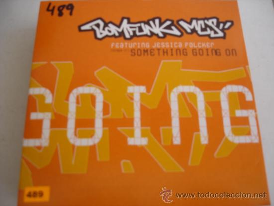 CDs de m&uacute;sica: BOMFUNK MC&acute;S   feat: JESSICA FOLCKER   SOMETHING GOING ON  PROMO CD-SINGLE - Foto 1