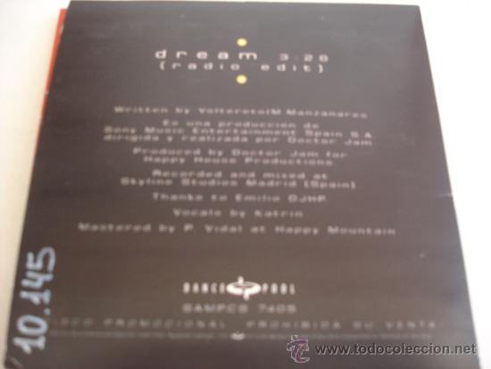CDs de m&uacute;sica: DOCTOR JAM   DREAM  PROMO CD-SINGLE - Foto 2