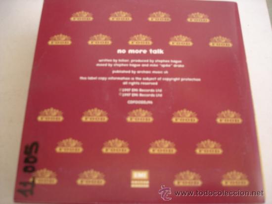 CDs de m&uacute;sica: DUBSTAR   NO MORE TALK  PROMO CD-SINGLE - Foto 2