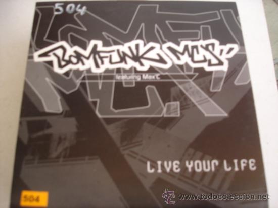 CDs de m&uacute;sica: BOMFUNK MC&acute;S   LIVE YOUR LIFE  CD-SINGLE - Foto 1
