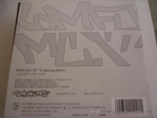 CDs de m&uacute;sica: BOMFUNK MC&acute;S   LIVE YOUR LIFE  CD-SINGLE - Foto 2