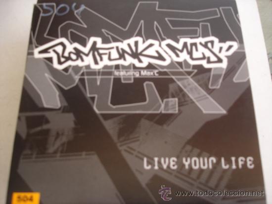 CDs de m&uacute;sica: BOMFUNK MC&acute;S   LIVE YOUR LIFE  CD-SINGLE - Foto 1