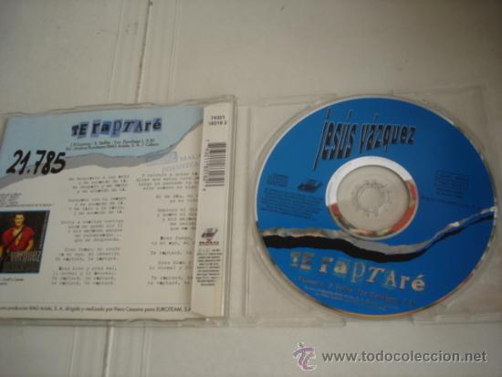 CDs de m&uacute;sica: JESUS VAZQUEZ   TE RAPTARE  CD-SINGLE - Foto 2