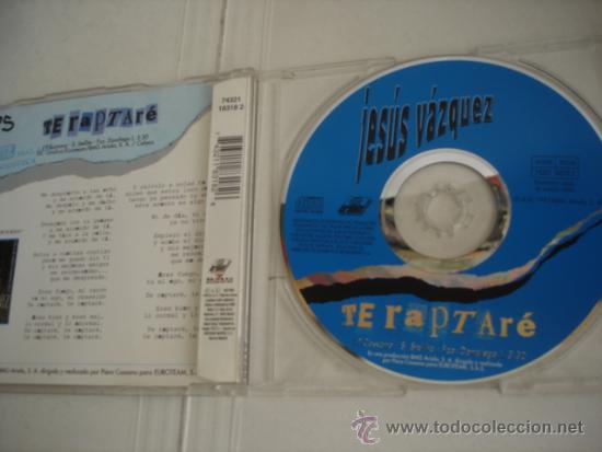 CDs de m&uacute;sica: JESUS VAZQUEZ   TE RAPTARE  CD-SINGLE - Foto 2