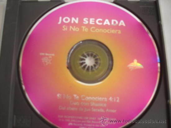 CDs de m&uacute;sica: JON SECADA   SI NO TE CONOCIERA  PROMO CD-SINGLE - Foto 1