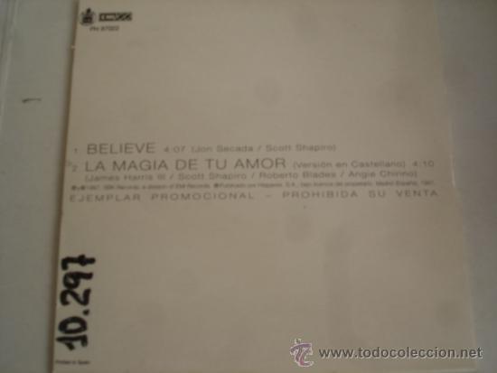 CDs de m&uacute;sica: JON SECADA   BELIEVE  PROMO CD-SINGLE 1+1 - Foto 2
