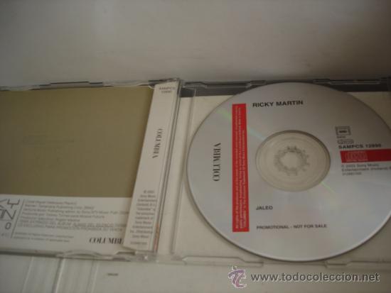 CDs de m&uacute;sica: RICKY MARTIN   JALEO  PROMO CD-SINGLE - Foto 2
