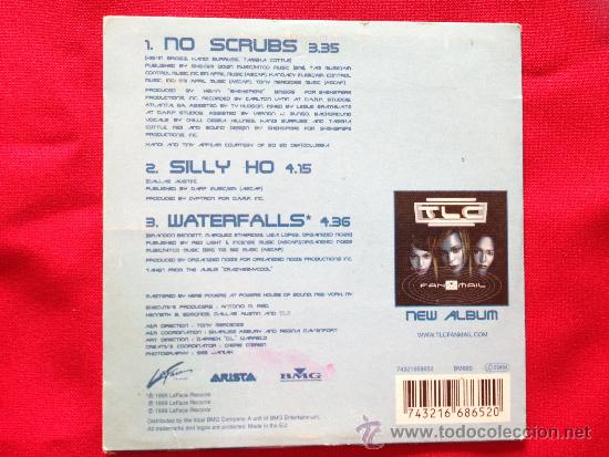 CDs de m&uacute;sica: CD SINGLE TLC NO SCRUBS 3 TRACKS - Foto 2