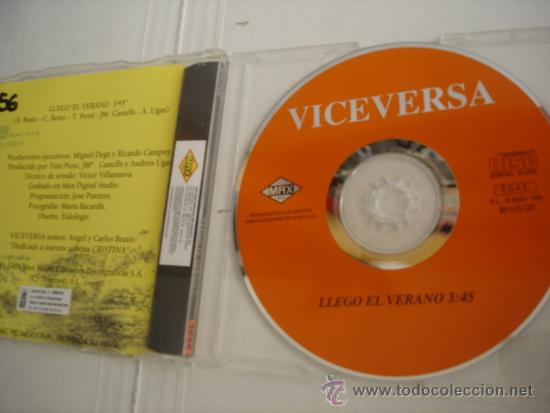 CDs de m&uacute;sica: VICEVERSA   LLEGO EL VERANO  CD-SINGLE - Foto 2