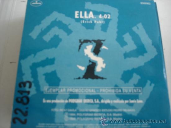 CDs de m&uacute;sica: SEPTIMO SENTIDO   ELLA  PROMOP CD-SINGLE - Foto 2