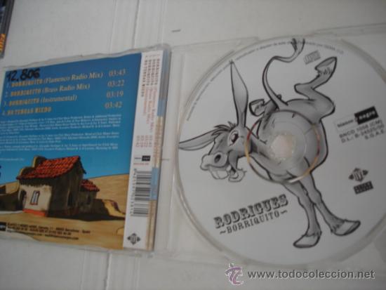 CDs de m&uacute;sica: RODRIGUES   BORRIQUITO  CD-MAXI 1+3 - Foto 2