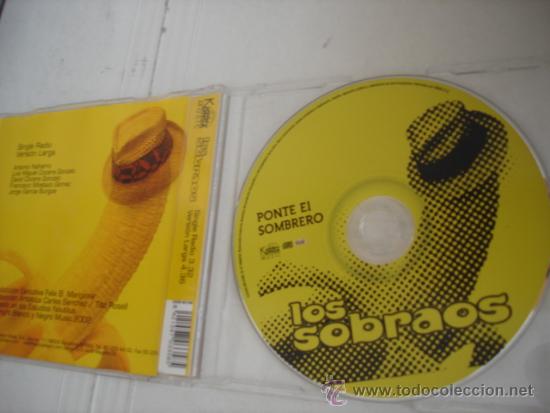 CDs de m&uacute;sica: LOS SOBRAOS   PONTE EL SOMBRERO  CD-SINGLE - Foto 2