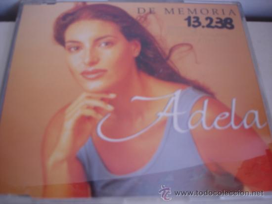CDs de m&uacute;sica: ADELA   DE MEMORIA    PROMO CD-SINGLE - Foto 1