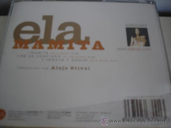 CDs de m&uacute;sica: ELA   MAMITA  CD-MAXI 3 TRACKS - Foto 3