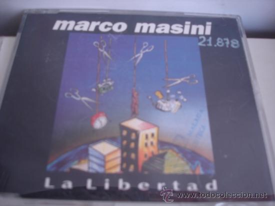 CDs de m&uacute;sica: MARCO MASINI  LA LIBERTAD CD SINGLE - Foto 1
