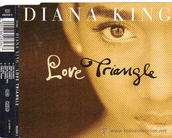 CDs de m&uacute;sica: DIANA KING LOVE TRIANGLE CD SINGLE 1996 - Foto 1