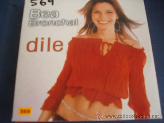 CDs de m&uacute;sica: BEA BRONCHAL  DILE  PROMO CD SINGLE - Foto 1