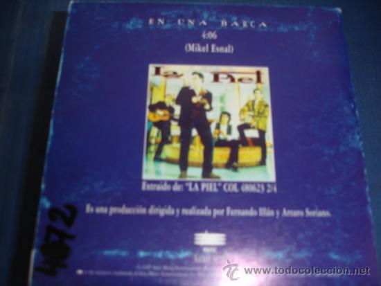 CDs de m&uacute;sica: LA PIEL   EN UNA BARCA  CD-SINGLE - Foto 2