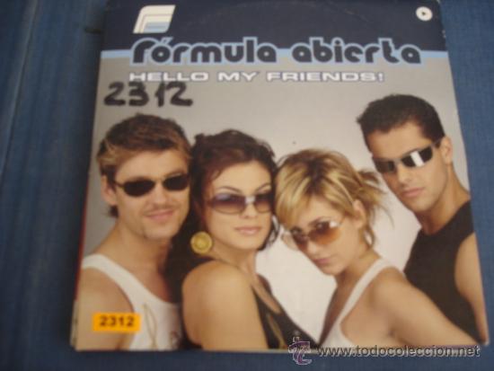 CDs de m&uacute;sica: FORMULA ABIERTA   HELLO MY FRIENDS!  PROMO CD-SINGLE - Foto 1