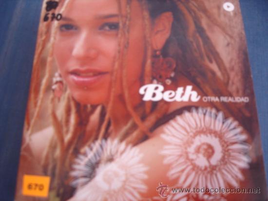 CDs de m&uacute;sica: BETH   OTRA REALIDAD  PROMO CD-SINGLE - Foto 1