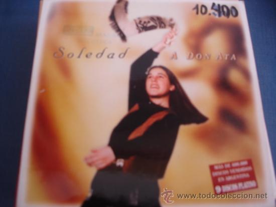 CDs de m&uacute;sica: SOLEDAD   A DON ATA  PROMO CD-SINGLE - Foto 1