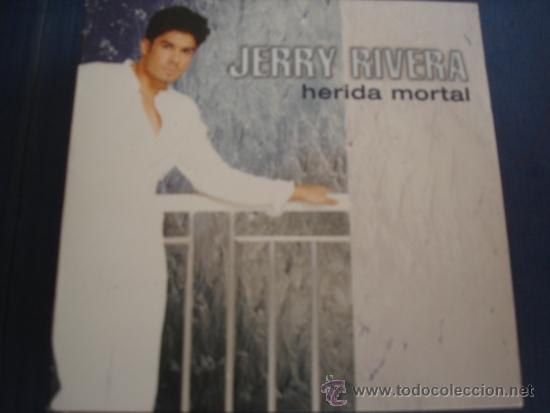 CDs de m&uacute;sica: JERRY RIVERA  HERIDA MORTAL   PROMO CD SINGLE - Foto 1