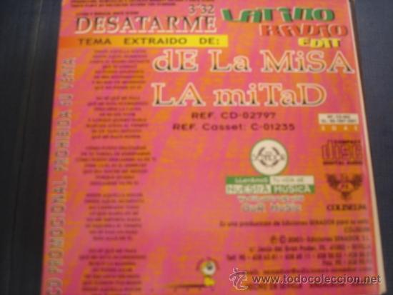 CDs de m&uacute;sica: RAFA SERNA  DESATARME  PROMO CD SINGLE - Foto 2