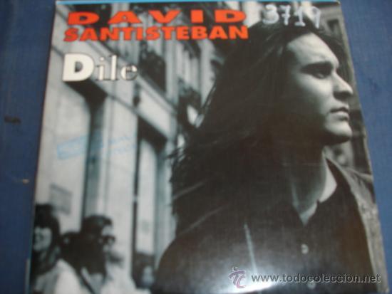 CDs de m&uacute;sica: DAVID SANTISTEBAN   DILE  PROMO CD-SINGLE - Foto 1
