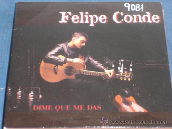 CDs de m&uacute;sica: FELIPE CONDE   DIME QUE ME DAS  PROMO CD-SINGLE - Foto 1