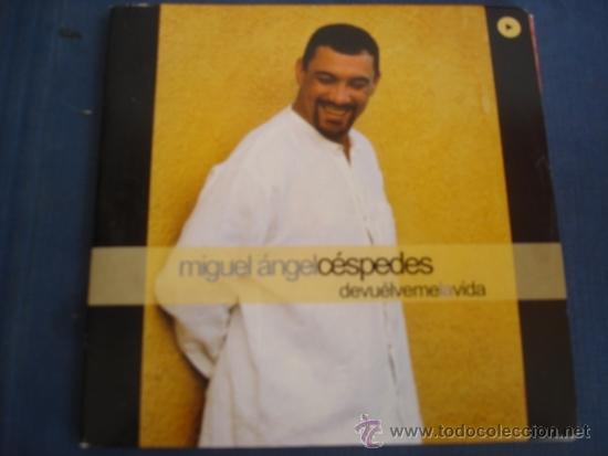 CDs de m&uacute;sica: MIGUEL ANGEL CESPEDES  DEVUELVEME LA VIDA  ( ARRAYAN)  PROMO CD SINGLE - Foto 1