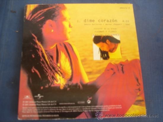 CDs de m&uacute;sica: AMAURY GUTIERREZ  DIME CORAZON PROMO CD SINGLE - Foto 2
