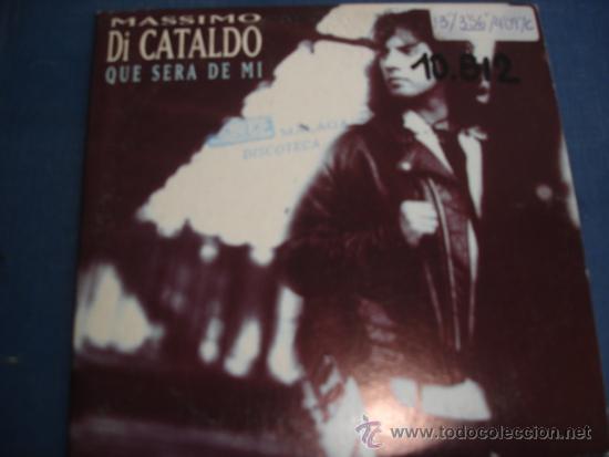 CDs de m&uacute;sica: MASSIMO DI CATALDO   QUE SERA DE MI  CD-SINGLE - Foto 1