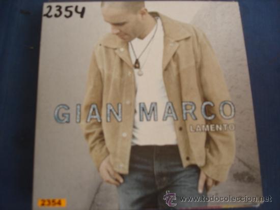 CDs de m&uacute;sica: GIAN MARCO  LAMENTO  PROMO CD SINGLE - Foto 1