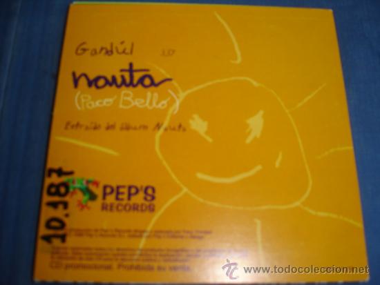 CDs de m&uacute;sica: PACO BELLO   GANDUL  PROMO CD-SINGLE - Foto 2