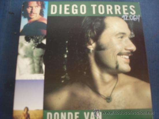 CDs de m&uacute;sica: DIEGO TORRES DONDE VAN +1 PROMO CD SINGLE - Foto 1